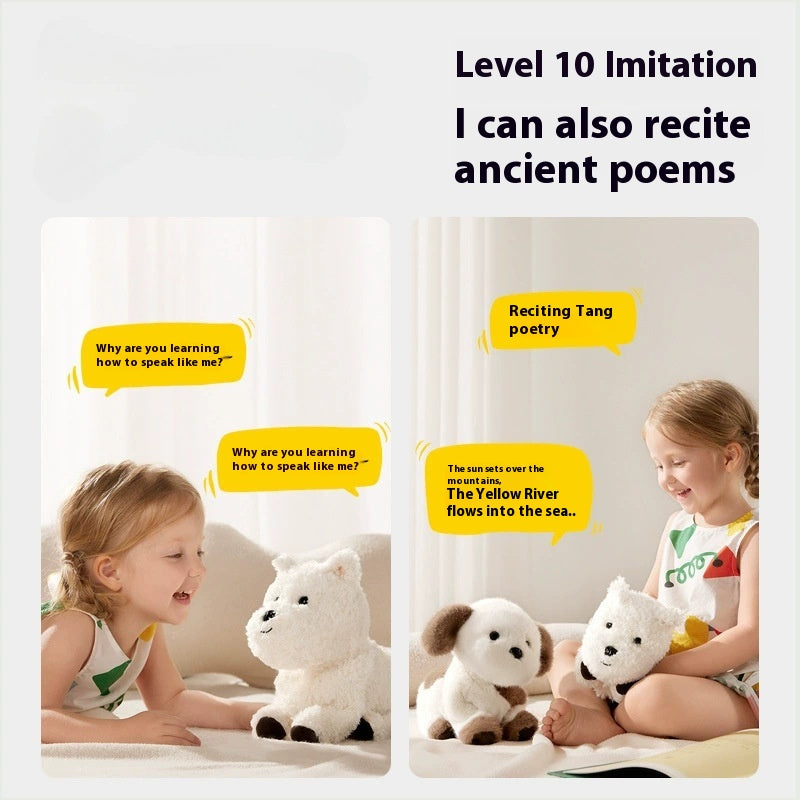 Mot de passe Poupée de simulation de peluche électrique pour enfants