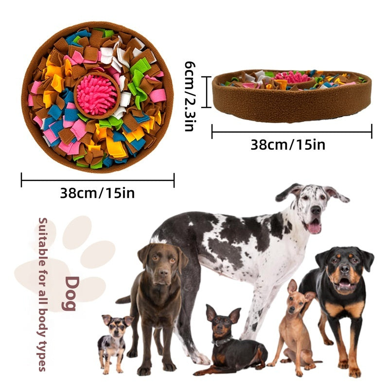 Pet Smell Puzzle Food Cacher Decompression Toy Mat