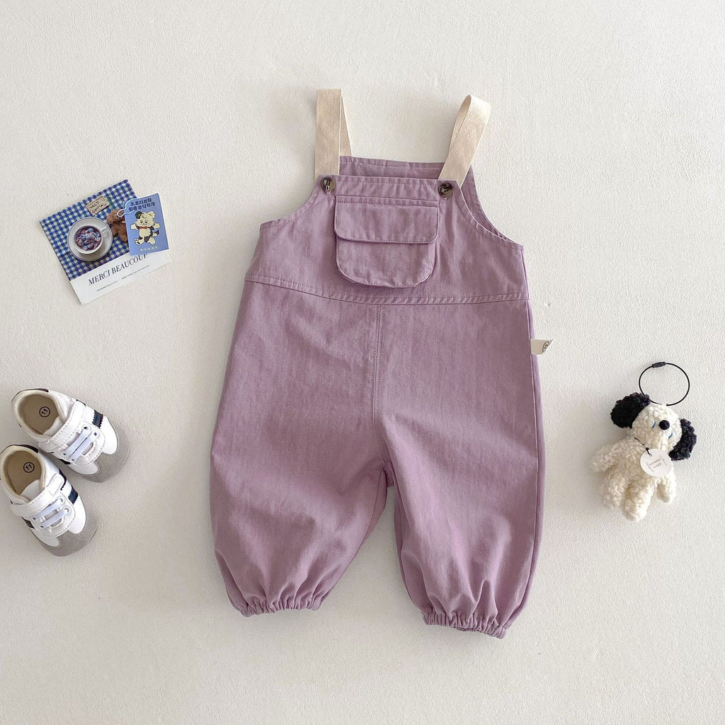 Printemps Filles Western Style Ensembles Bébé Contraste Couleur Garçons Style coréen Pantalon