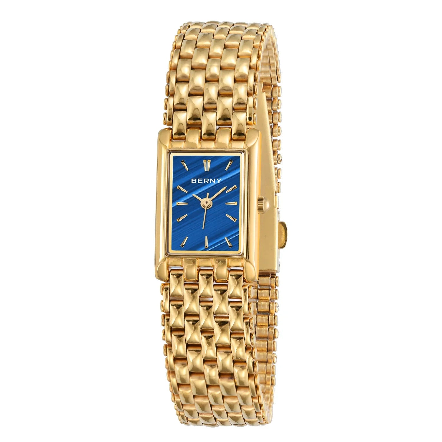 Montre Quartz en or ultra-mince Montres Rectangulaires Homme