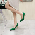 Fashion Femmes pliant talons hauts mince