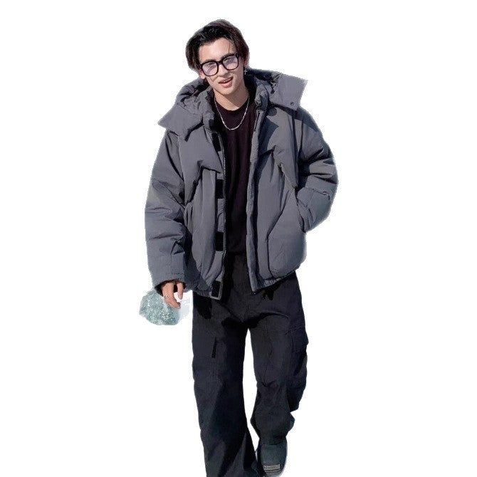 La tendance des jeunes élèves portant des vestes de pain en vrac avec amour