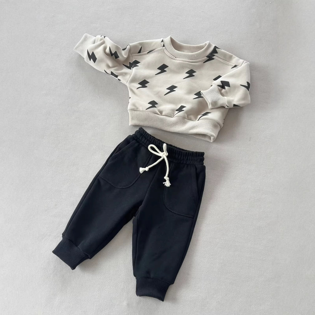 Kids Two-Piece Lightning Swimsuit