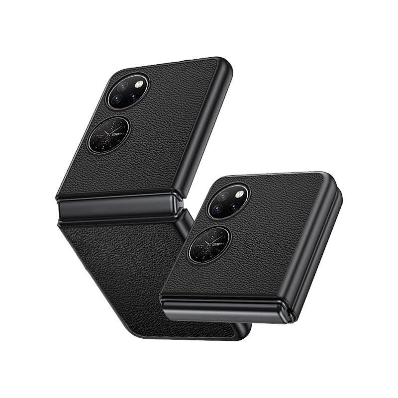 Coque de téléphone mobile en cuir de protection Couche Cowhide P50Pocket Set