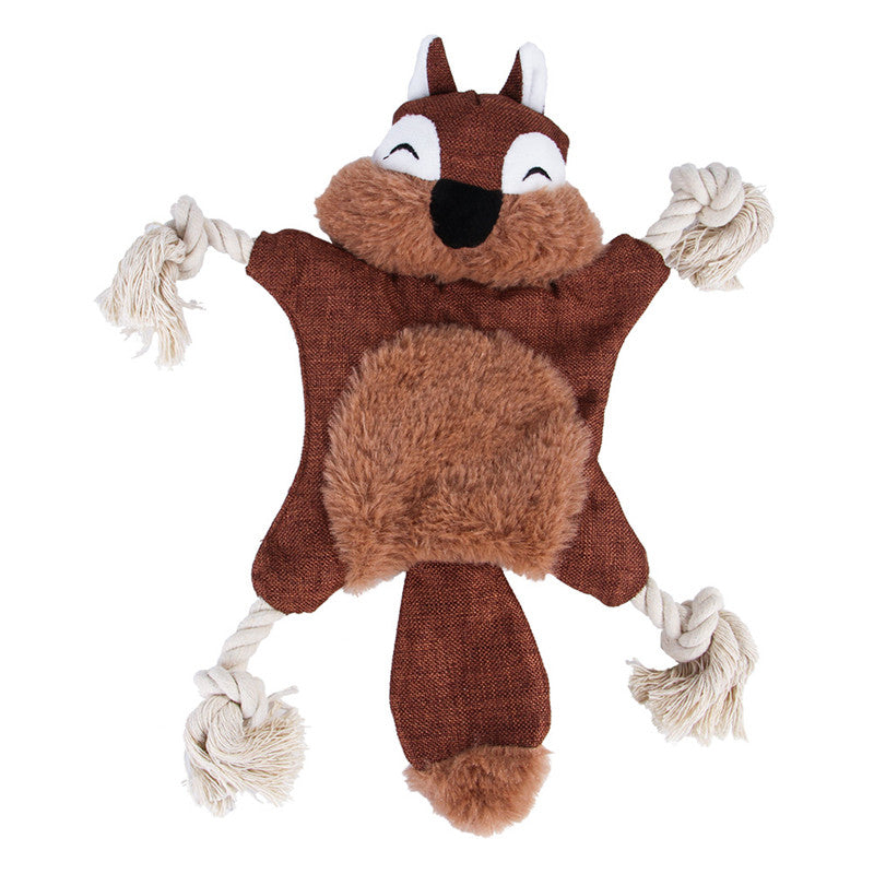 Jouets pour chiens, farcis, à chier, peluche, jouets pour animaux, chiot, renard, écureuil, chien, chat