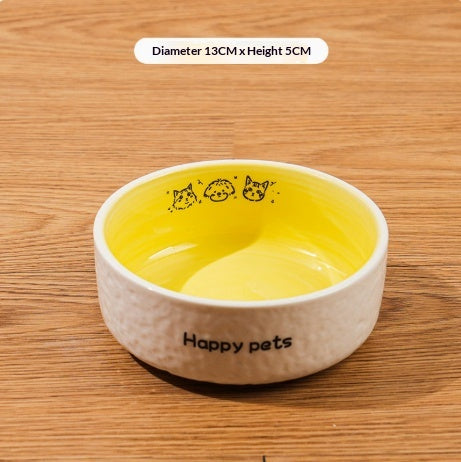 Ceramic Bowl Set Elévated Pet Bowls Food Bowl et Water Bowl pour chiens et chats