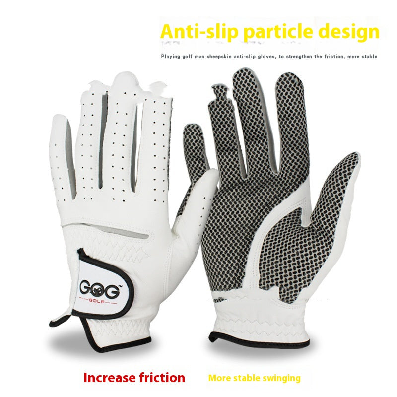 Gants de golf en cuir de mouton pour hommes