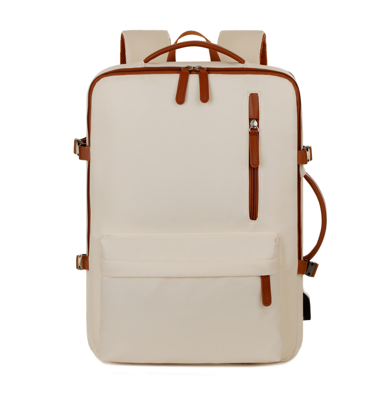 Sac portable de voyage d'affaires avec port de recharge USB double-épaule