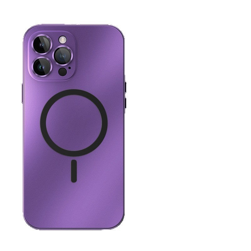 Boîtier téléphonique complet avec une fermeture magnétique pour charge sans fil