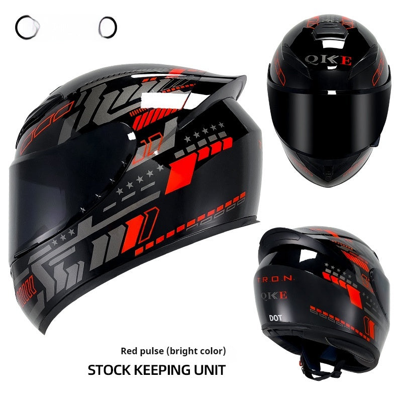Moto Hiver Personnalité Casque de moto