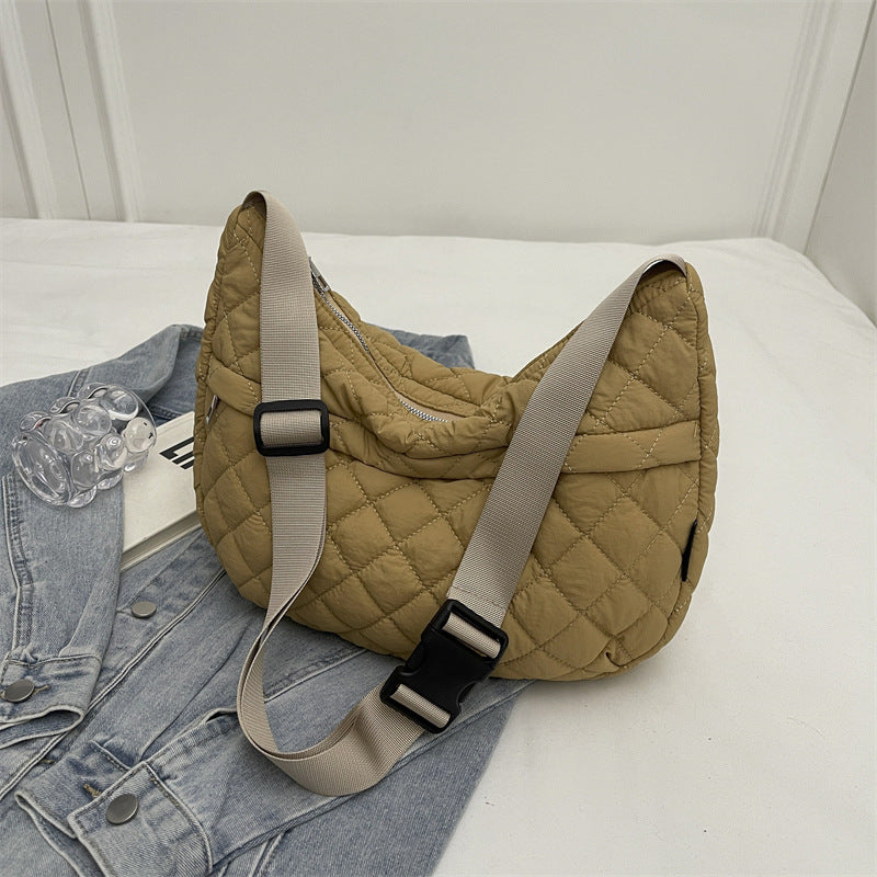 Sac à croix matelassé de grande capacité