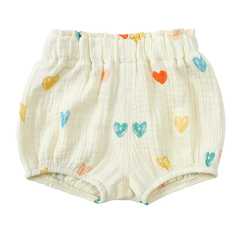 Short d'été imprimé pour enfants