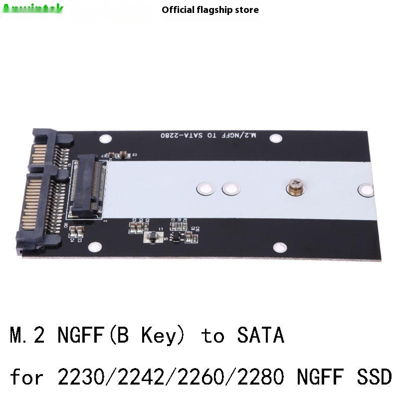 Carte d'adaptateur SSD pour disque dur à l'état solide MSATAm2 N