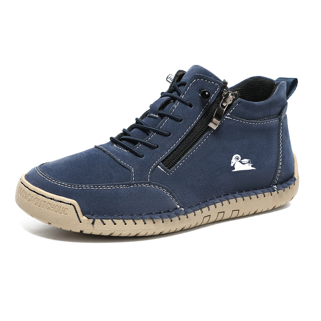 Chaussures femmes cousues à la main Soft Sole Plat Casual