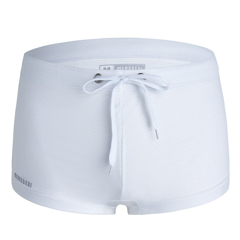 Pantalon de plage de printemps pour hommes Dentelle Nylon Boxer de faible taille