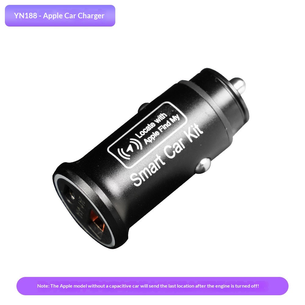 Chargeur de voiture anti-perte à double port multisystème