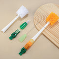 Cinq tasses en une brosse-orange *[Patent]