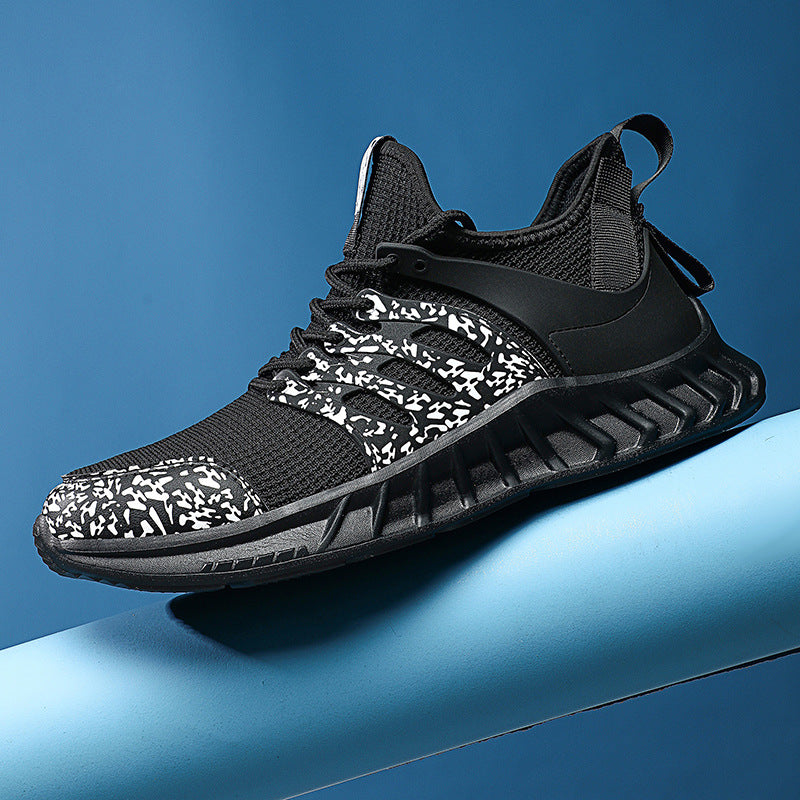 Flying Woven Mesh Sneakers Outdoor Lightweight Respirant Chaussures de course Casual