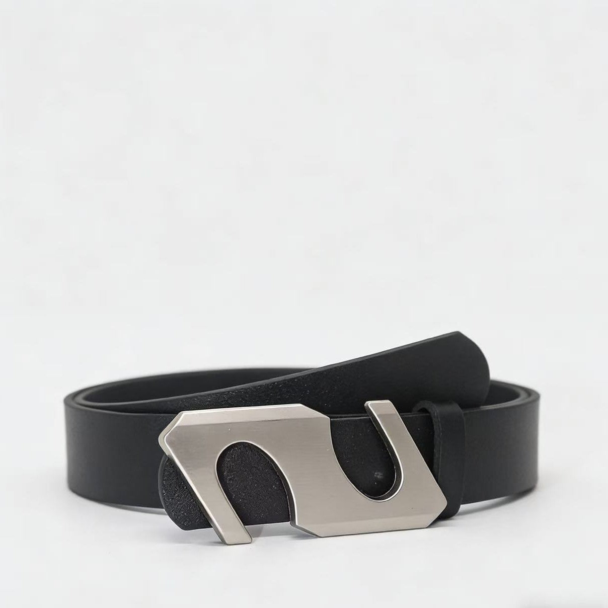Ceinture en cuir large et rétro-rad Brown avec une sensation premium