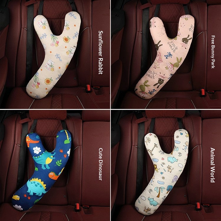Oreiller de voiture de voyage en forme de X en Y