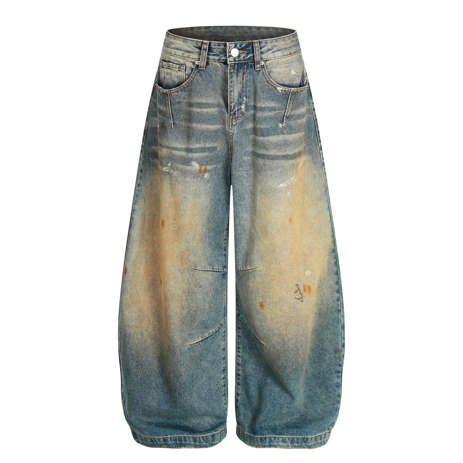 Rétro Détresse Scythe Jeans pour hommes