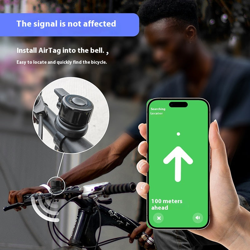 Bicycle Bell AirTag locator Bracket de montage dissimulé