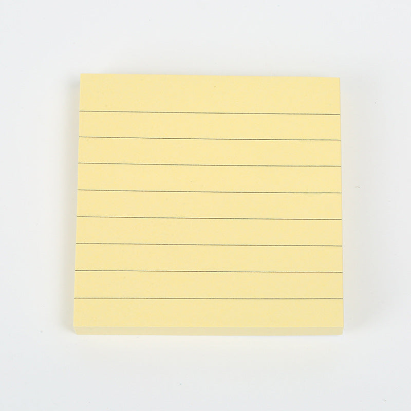 Carré autocollant Notes collantes avec bords doublés et pointillés