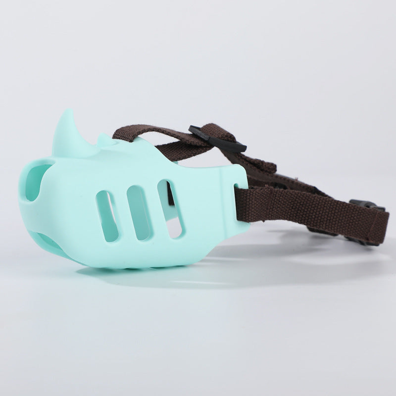 Muselière pour animaux de compagnie en silicone Anti-bite Moyen et gros chiens Produits pour animaux de compagnie