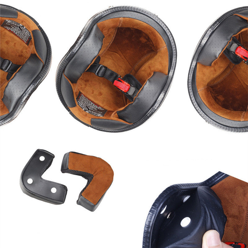 Rétro Batterie Casque de véhicule électrique miroir réfléchissant
