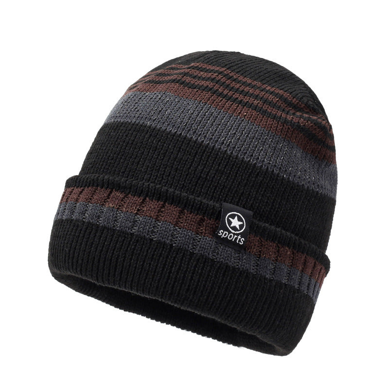 Chapeau chaud tricoté d'hiver Woolen Cap