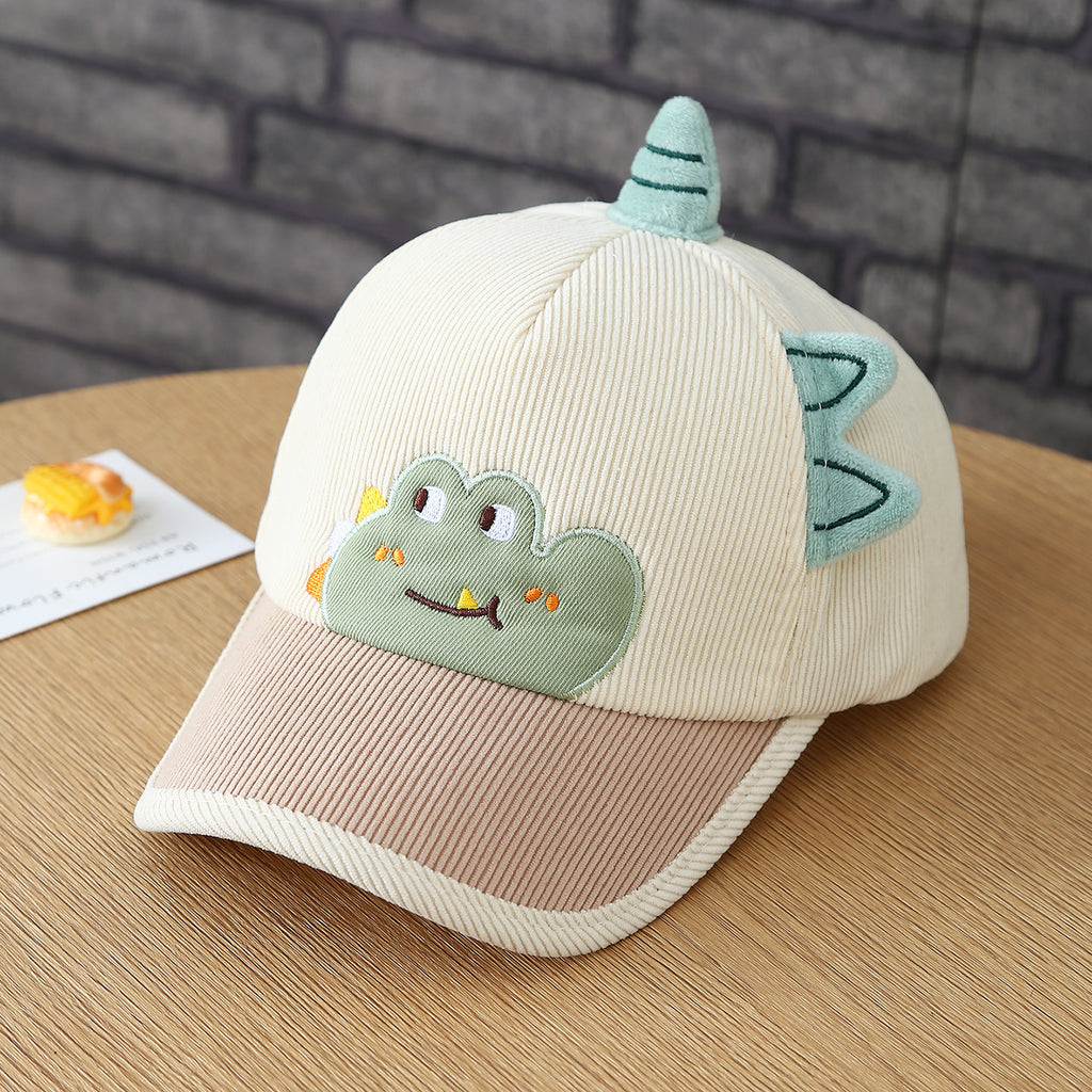 Casquettes de baseball fashionables pour garçons et filles d'automne et d'hiver avec des animaux mignons