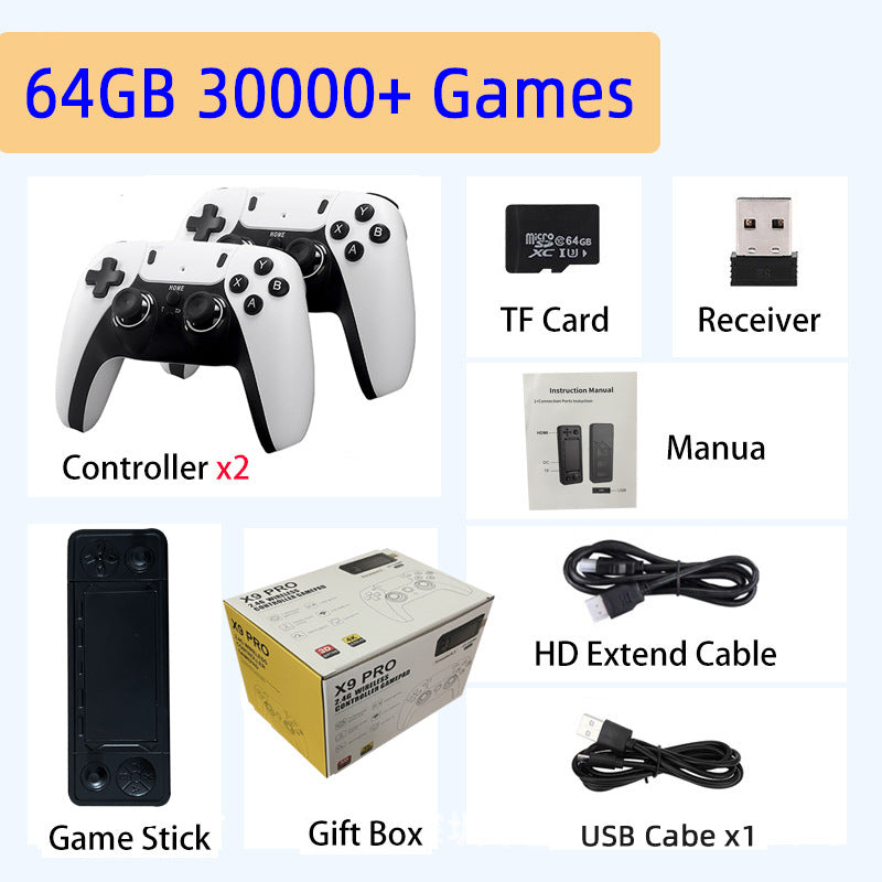 Console de jeu de maison HD X9
