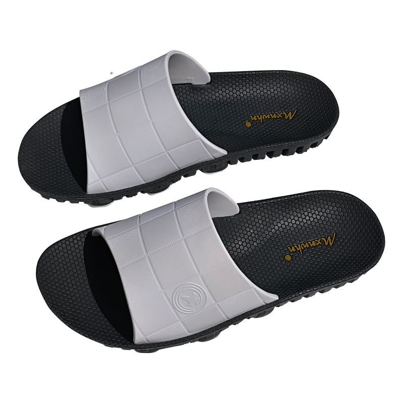 Hommes Pantoufles occasionnelles non absorbantes en caoutchouc