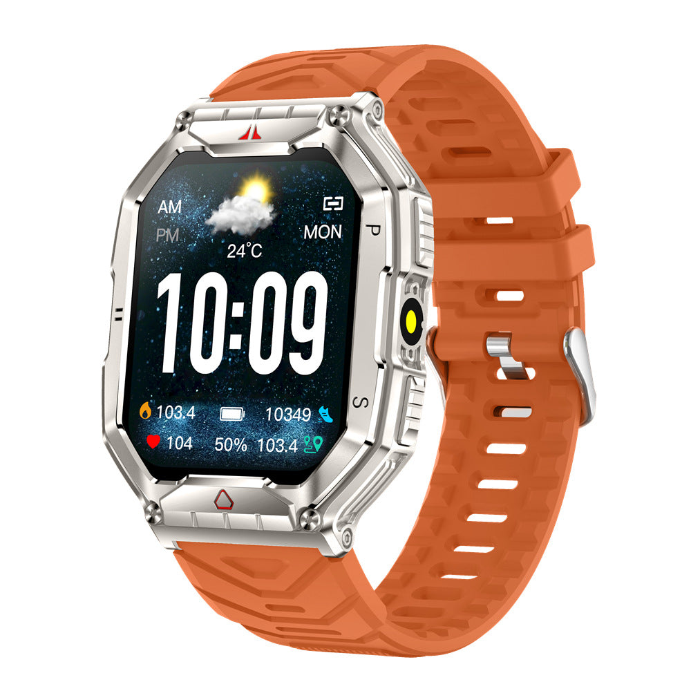 KR82 Smart Watch Bluetooth appelant la fréquence cardiaque Pression artérielle