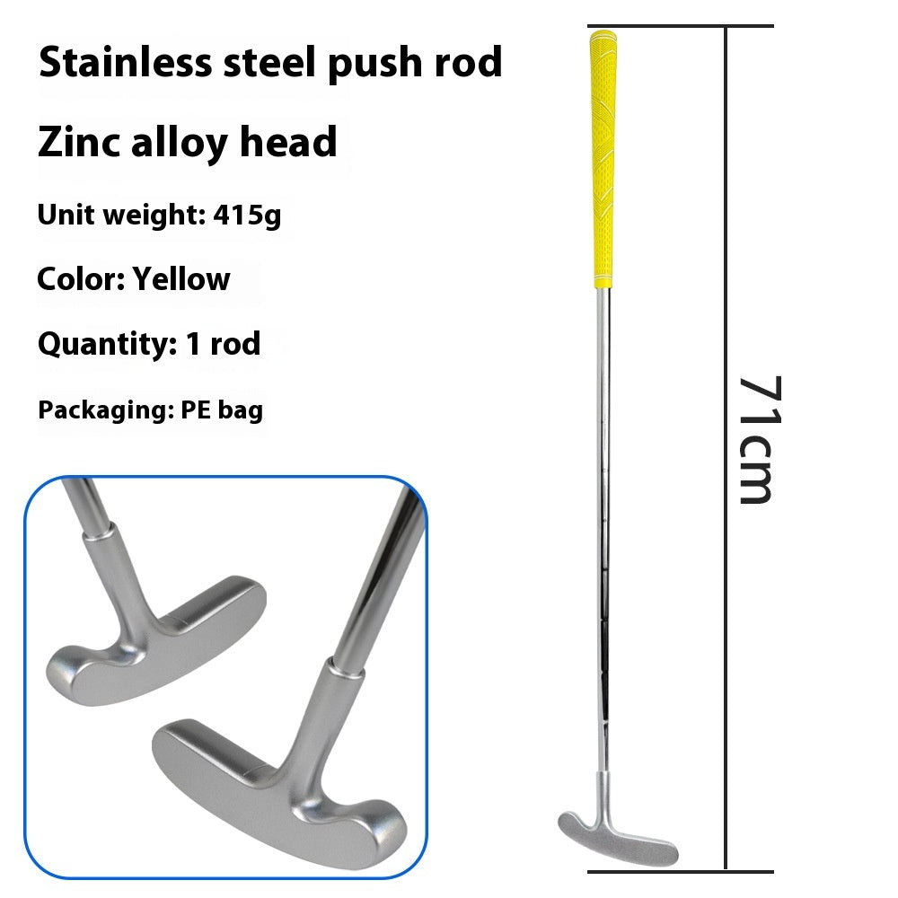 Golf Putting Rod Acier inoxydable Club Manche double face partagée