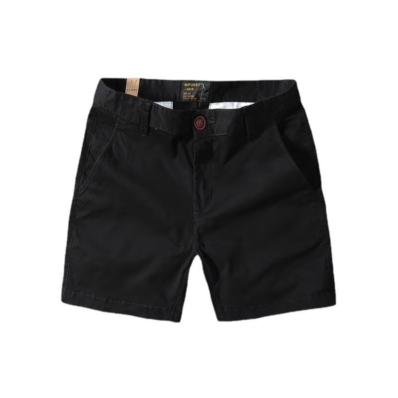 Pantalon casual homme couleur solide