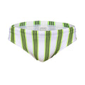 Slips de bain rayés Simple Trois dimensions