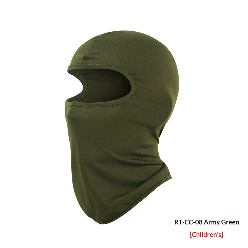 Masque d'équitation en plein air pour enfants Headgear Windproof Sports