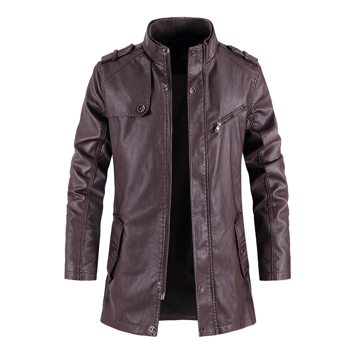 Veste en cuir en cuir en cuir en cuir pour hommes