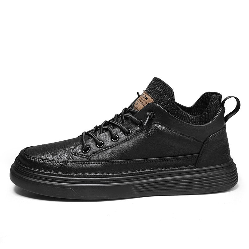 Sneakers antidérapants noirs et légers pour hommes Tous les sports