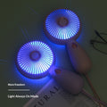Mini ventilateur portable portable avec LED