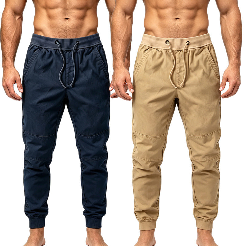 Pantalons casual retro style japonais pour hommes