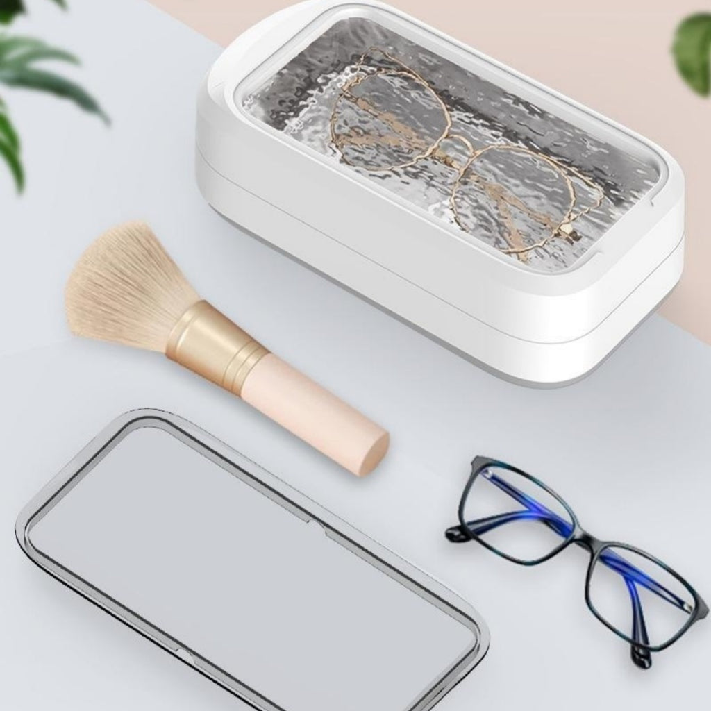 Nettoyeur à ultrasons petit ménage pour lunettes et dentures