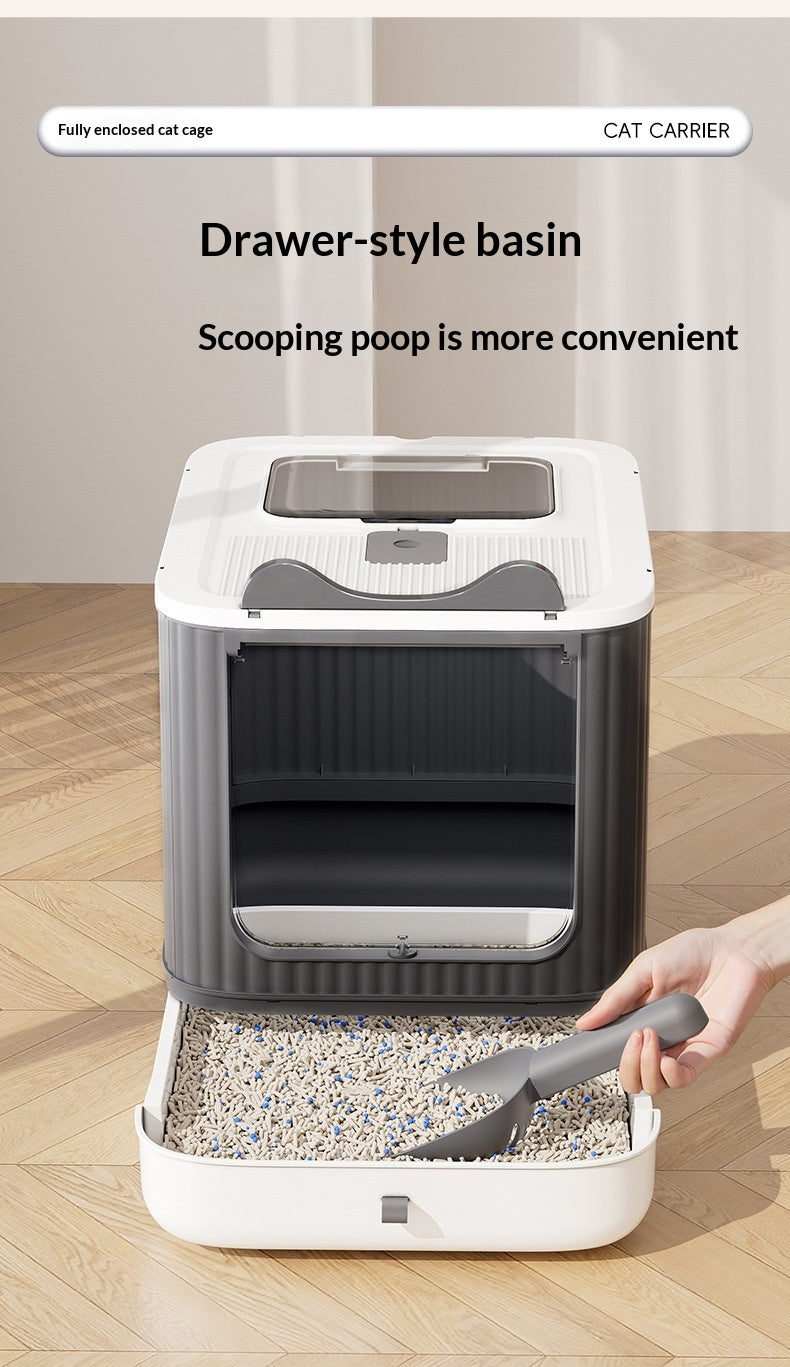 Boîte à litière pour chats