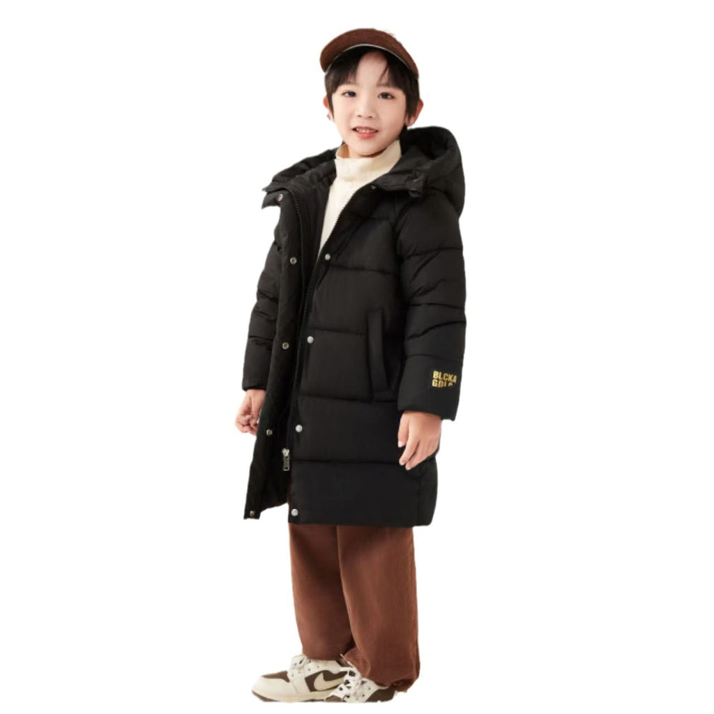 Manteau en coton or noir Hors saison Graphène Unisexe