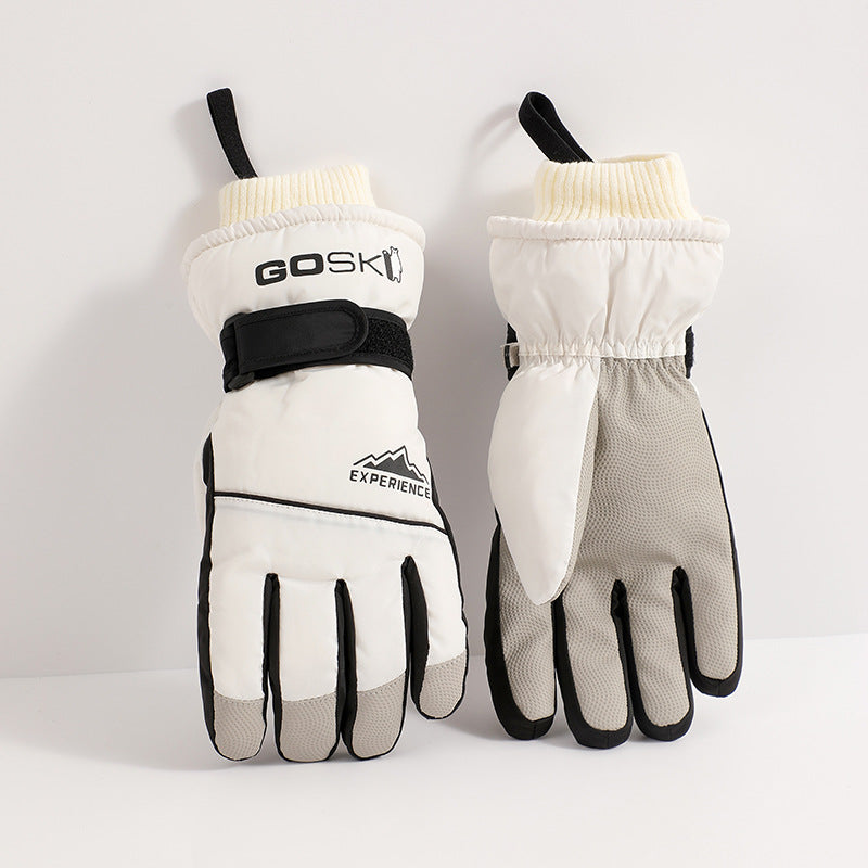 Gants imperméables à l'hiver Ski chaud Gants à l'épreuve du froid