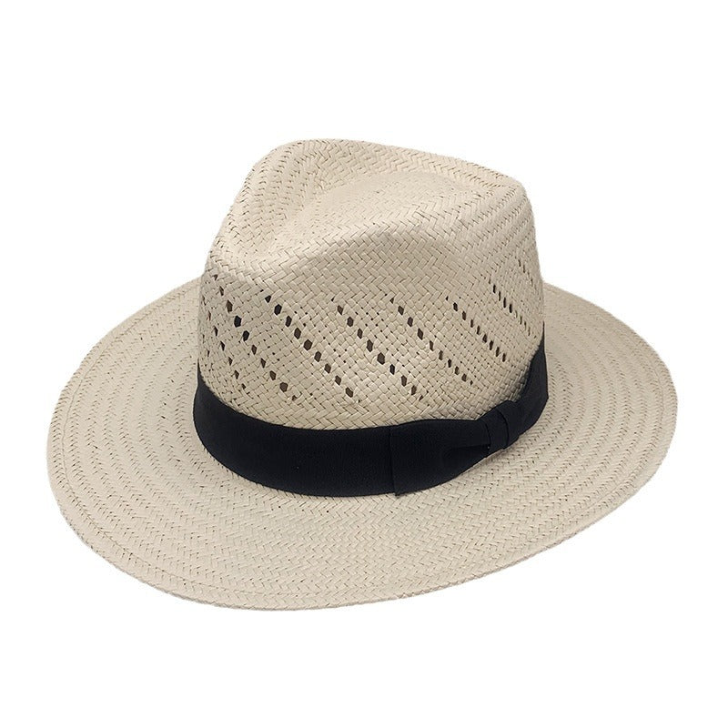 Chapeau supérieur à tige de jazz rayée