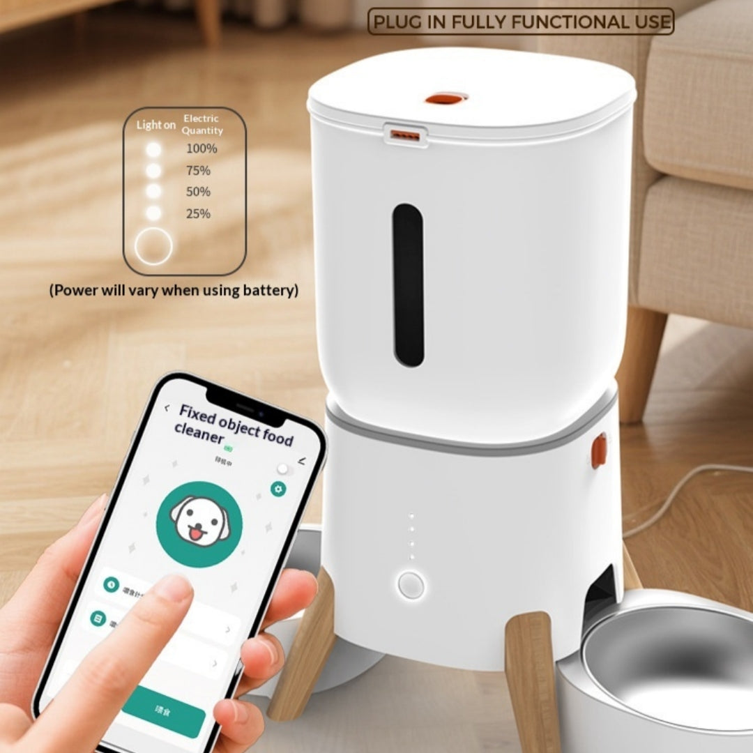 Alimentation intelligente à distance contrôlée par l'application 5L Pet