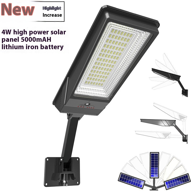 Lampe solaire murale de la cour du corps humain