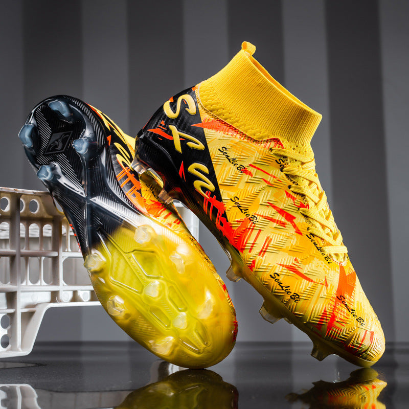 Chaussures de football haut de gamme pour adolescents et enfants